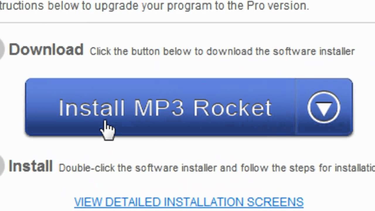 mp3 rocket pro